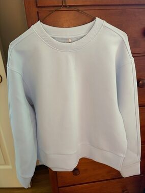Women’s Pastel Blue Crewneck Sweater